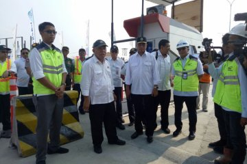 Dua menteri telusuri jalur tol fungsional Tegal-Semarang