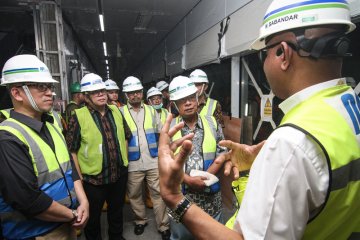Menko Perekonomian Tinjau Pembangunan MRT