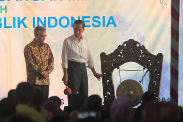 Presiden Jokowi resmikan LKM Nelayan di Indramayu