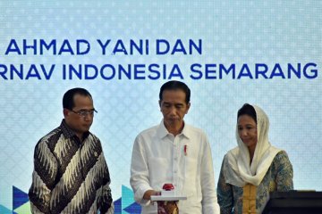 Presiden Resmikan Terminal Baru Bandara Ahmad Yani Semarang