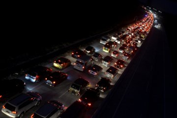 Puncak Arus Balik Tol Wilangan