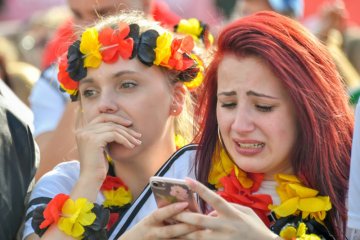 Kekalahan Jerman dalam galeri foto Piala Dunia