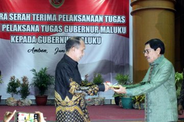 Serah Terima Pelaksanaan Tugas Gubernur Maluku