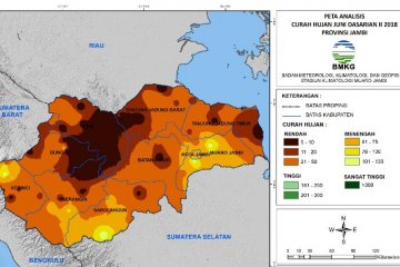 3 provinsi diperkirakan mengalami hari tanpa hujan ekstrem
