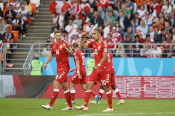 Poulsen bawa Denmark menang 1-0 atas Peru