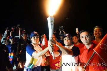 Pawai obor Asian Games 2018