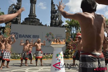 Obor Asian Games tiba di Mandalika