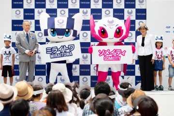 Perkenalkan Miraitowa dan Someity, maskot Olimpiade-Paralimpiade Tokyo 2020