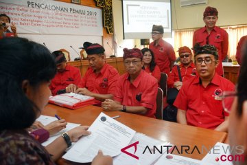 Pendaftaran Caleg DPRD Bali