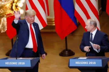 Trump batalkan pertemuan dengan Putin karena krisis Ukraina