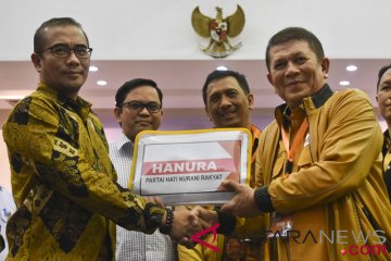 Hanura daftarkan calon legislatif