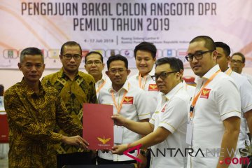 Partai Garuda daftarkan calon legislatif