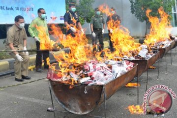 Ribuan dokumen blanko pajak Palangkaraya dimusnahkan