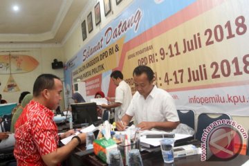 KPU Kalsel gugurkan seorang bakal calon DPD