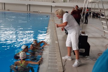 Pelatih kaliber dunia berbagi ilmu di kolam GBK