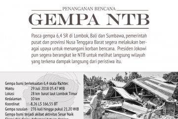 Penanganan Bencana Gempa NTB