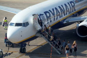 Pilot Ryanair Inggris dukung aksi mogok lebih lanjut