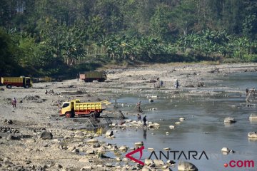 Sungai Lukulo Kebumen mengering