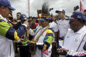 Obor Asian Games di Papua Barat