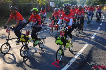 Palembang tuan rumah jambore sepeda lipat nasional