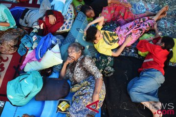 Polres Lombok Barat siapkan tenda pengungsi