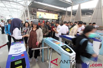 Tiket elektronik di Stasiun Bogor kembali normal