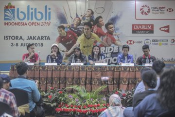 Menjelang turnamen Indonesia Open 2018