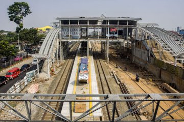 Stasiun Buaran digeser ke bangunan baru