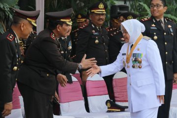 HUT Bhayangkara di Surabaya
