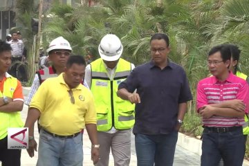 Jalur pedestrian Thamrin-Sudirman selesai akhir Juli