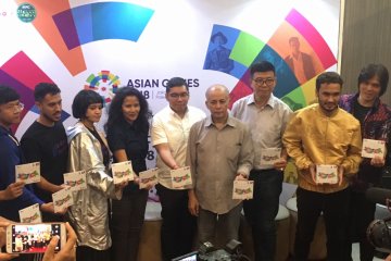 Album fisik "Energy of Asia" Asian Games resmi diluncurkan