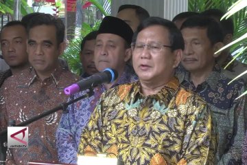 Prabowo nyatakan  Cawapres tidak harus dari Demokrat