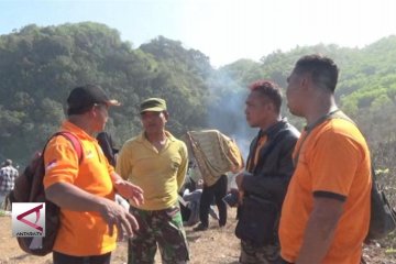 Nelayan Gunung kidul jatuh dari tebing