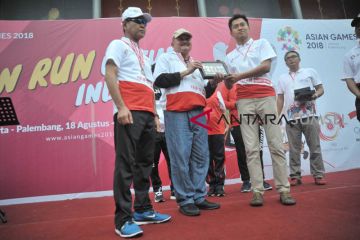Keseruan Fun Run Road to Asian Games