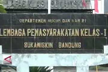 Tidak ada penjagaan khusus di Lapas Sukamiskin