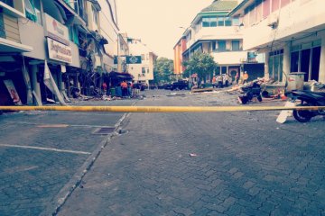 Polisi periksa lima saksi ledakan Grand Wijaya Kebayoran