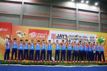 Tim China juarai kejuaraan junior Asia 2018