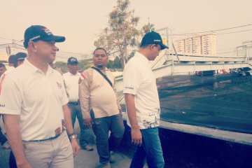 Anies tinjau penataan trotoar Jalan Sudirman - Thamrin