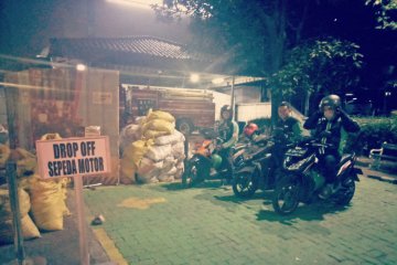 Sudah ada kawasan drop off penumpang ojek online di depan Pemprov DKI Jakarta