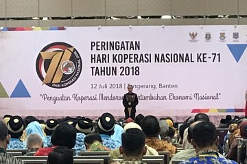 Presiden senang kontribusi koperasi semakin meningkat