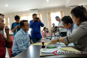 Pendaftaran calon DPD RI dapil Sulteng