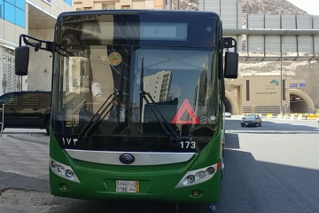 Laporan dari Mekkah - Sejumlah halte bus shalawat berhenti beroperasi