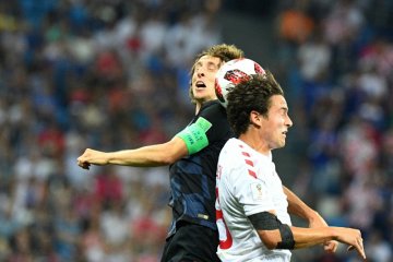 Kroasia vs Denmark berlanjut adu penalti