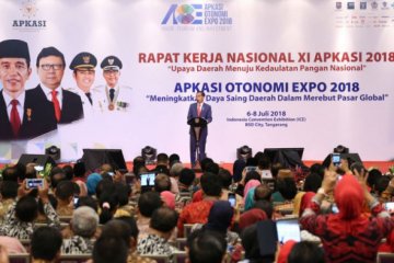Presiden buka rakernas APKASI 2018