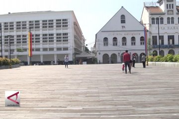 Pedestrian kali besar ruang publik terbaru ibukota