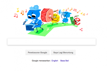 Selamat Hari Anak Nasional di Google Doodle