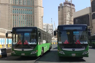 Laporan dari Mekkah - Bus shalawat kembali beroperasi