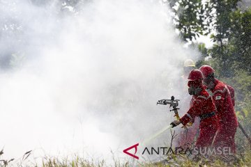 Simulasi Pemadaman Karhutla
