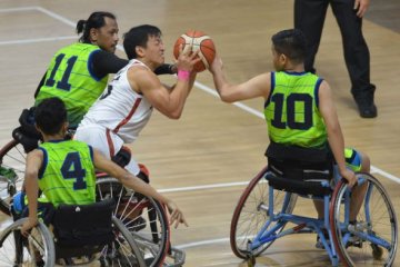 Test Event Basket Kursi Roda Para Games