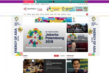 Antara luncurkan laman khusus Asian Games 2018